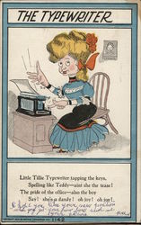 The Typewriter Postcard