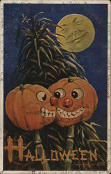 Halloween JOL's Postcard