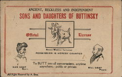 Son's and Daughters of Buttinsky Son's and Daughters of Buttinsky
