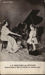A.B. Chase Pianos and Artisanos Postcard
