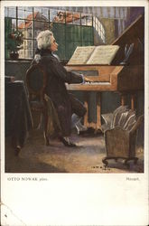 Mozart Postcard