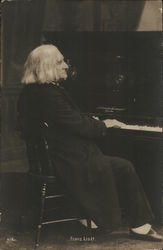 Franz Liszt Postcard