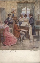 Dreimaderlhaus (Schubert) Postcard