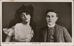 Mr. & Mrs. Thaw (Evelyn Nesbit) Postcard