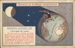 Souvenir de La Belle Jardiniere Astronomy Postcard 