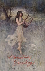 Christmas Greetings Postcard