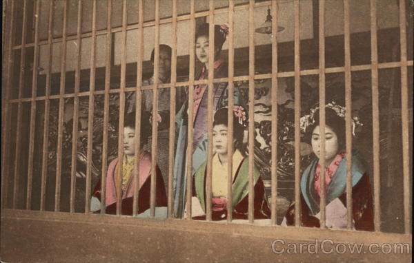 Yukaku Yoshiwara Prostitutes Tokyo Japan