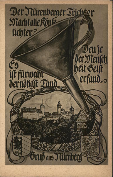 Greetings from Nuernerg Nuernberg Germany