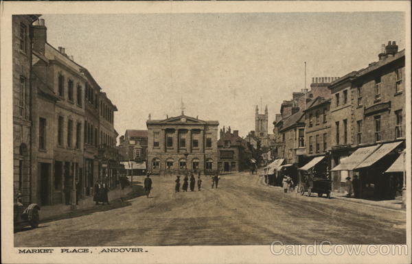Market Place Andover Hampshire Great Britain