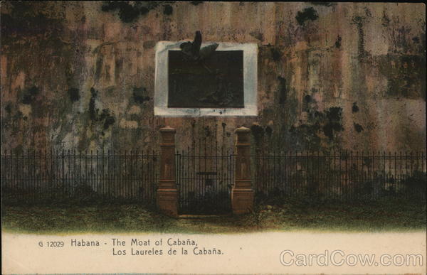 Habana - The Moat of Cabana Havana Cuba