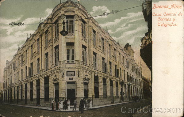Casa Central de Correos y Telegrafos Buenos Aires, Argentina