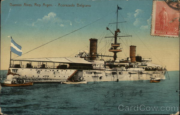 Navy Ship Acorazado Belgrano, Buenos Aires Argentina