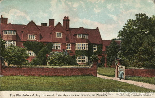 The Blackladies Abbey, an ancient Benedictine Nunnery Brewood Great Britain