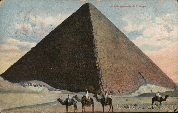 Grand Pyramid of Cheops Egypt Africa