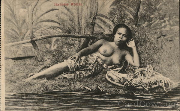 Javanese Woman, Topless Indonesida Asian