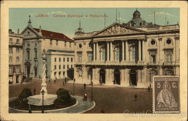 Camara Municipal e Pelourinto Lisbon Portugal