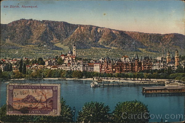 Alpenquai Zurich Switzerland