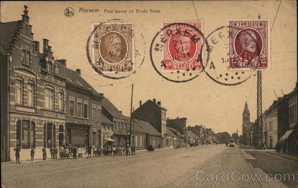 Post Burcel en Breda Bean Merxem Belgium