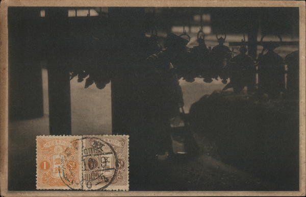 Sweeping Street Under Bells Japan