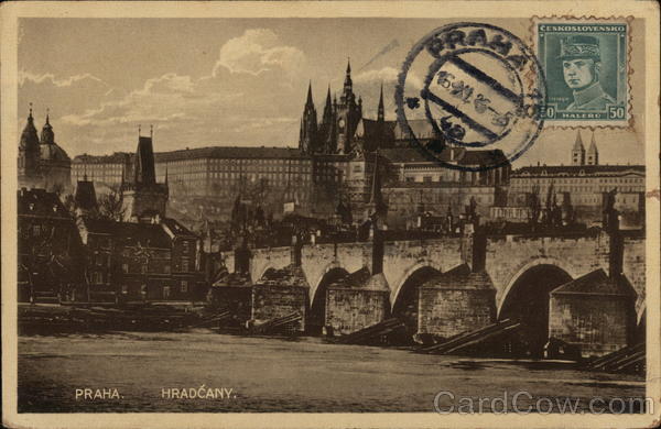 Hradcany Prague Czechoslovakia Eastern Europe