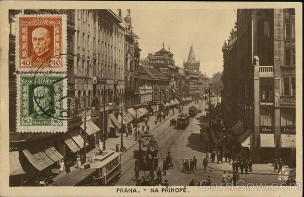 Praha - Na Prikope Slovakia Eastern Europe