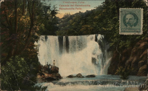 Cascada del Hanabanilla. Hanabanilla Falls Cienfuegos Cuba
