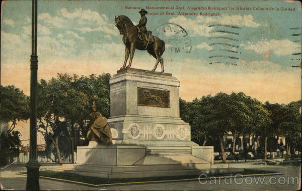 Monumento al General Alejandro Rodriguez Havana Cuba
