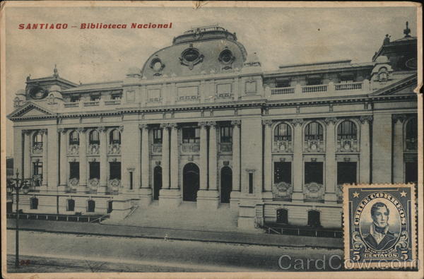 Biblioteca Nacional Santiago Chile