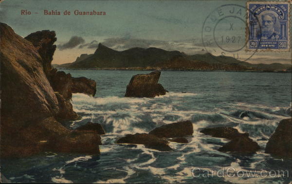 Guanabara Bay Rio de Janeiro Brazil