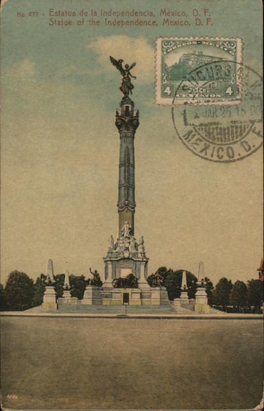 Estatua de la Independencia Mexico City