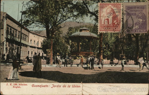 Jardin de la Union Guanajuato Mexico