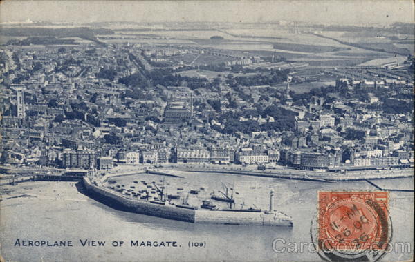 Aeroplane View Margate Great Britain Kent
