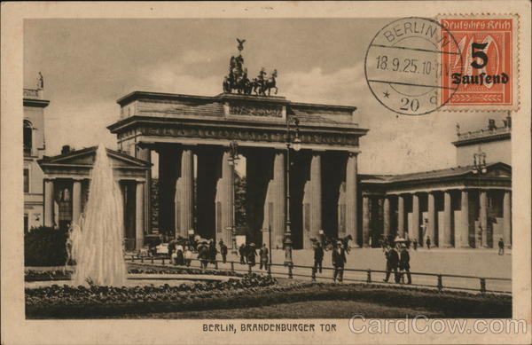 Brandenburger Ton Berlin Germany