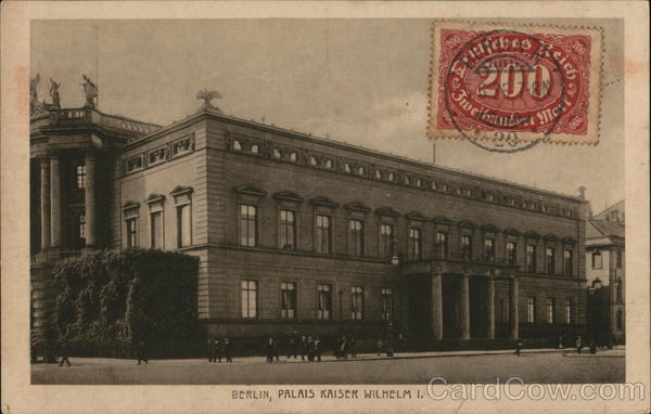 Palais Kaiser Wilhelm I Berlin Germany