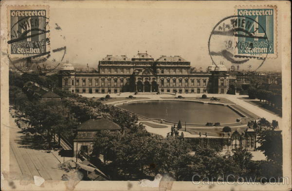 Schkloss Belvedere Vienna Austria