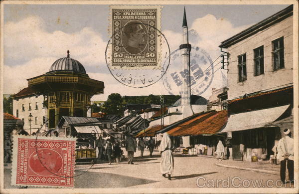 Bascarsija Sarajevo Slovenia Eastern Europe