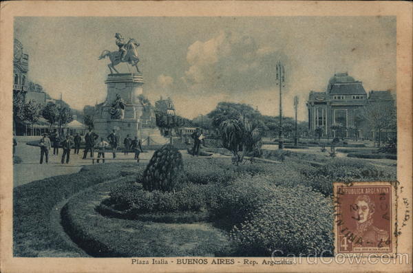 Plaza Italiana Buenos Aires Argentina