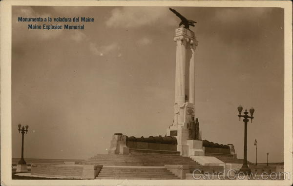 Maine Explosion : Memorial Havana Cuba