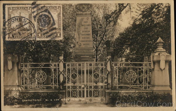 Monumento a Los Ninos Heroes Chapultepec Mexico