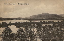 Mt. Oxford and Lake Memphremagog Postcard
