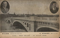 Pont Wilson, ded. 14 Juillet 1918 Pont Wilson, ded. 14 Juillet 1918