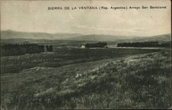 Arroyo San Bartolomé Sierra de La Ventana, Argentina Postcard 