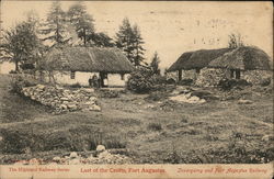 Last of the Crofts, Fort Augustus Invergarry, Scotland Postcard Postcard
