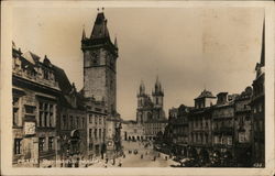 Staromestske Namesti Prague, Czechoslovakia Eastern Europe Postcard Postcard