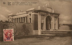 Ypres Menin Gate, Memorial of British Hereos Belgium Benelux Countries Postcard Postcard