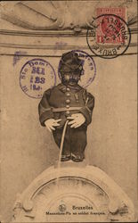 Manneken-Pis en Soldat Francais Manneken-Pis en Soldat Francais