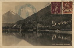 Weesen am walensee Switzerland Postcard Postcard