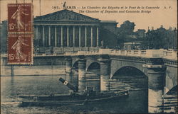 La Chambre des Deputes et le Pont de la Concorde La Chambre des Deputes et le Pont de la Concorde