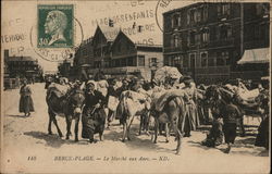 Donkeys in the Market Donkeys in the Market