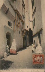 Rue de la Mer Rouge Alger, Algeria Africa Postcard Postcard